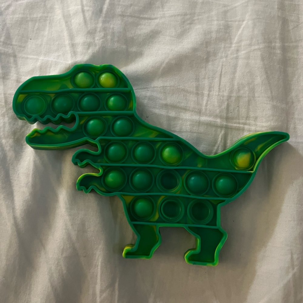dinosaur pop it fidget
